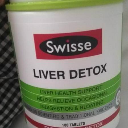 Swisse, Liver Formulas, Detox, Cleanse