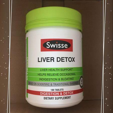 Swisse Supplements Healthy Lifestyles Liver Formulas