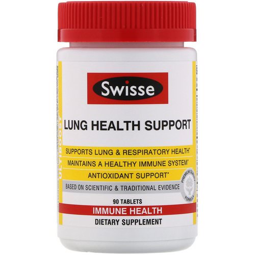 Swisse, Ultiboost, Lung Health Support, 90 Tablets Review
