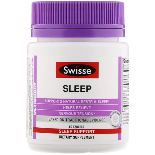 Swisse, Ultiboost, Sleep, 60 Tablets Review