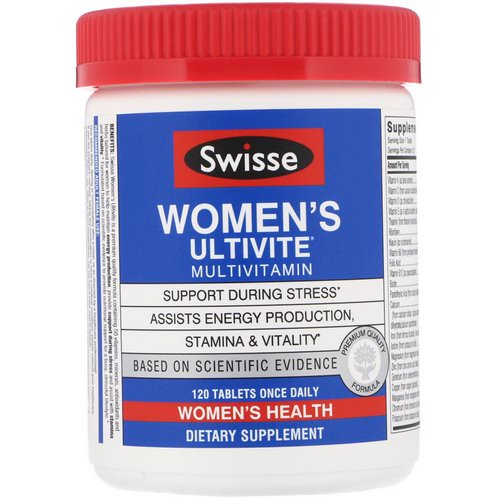 Swisse, Women's Ultivite Multivitamin, 120 Tablets Review