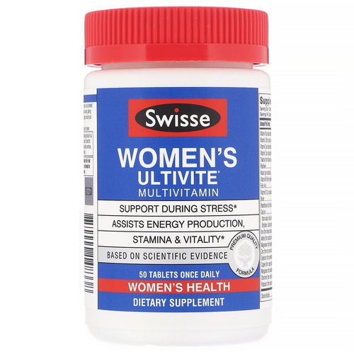 Swisse, Women's Ultivite Multivitamin, 50 Tablets Review