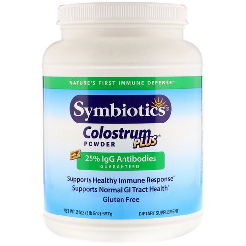 Symbiotics, Colostrum Plus, Powder, 1.3 lbs (597 g) Review