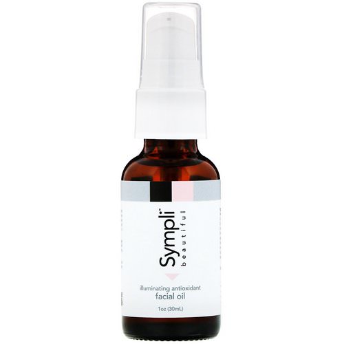 Sympli Beautiful, Illuminating Antioxidant Facial Oil, 1 fl oz (30 ml) Review