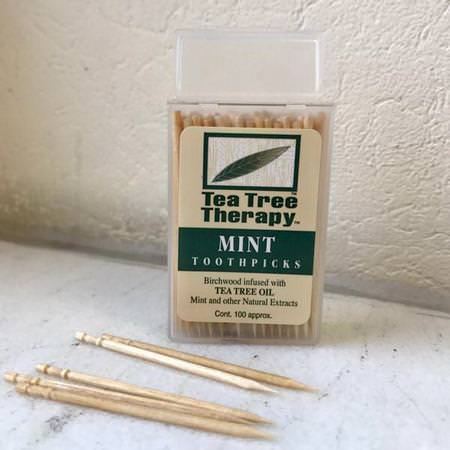 Tea Tree TherapyToothpicks, Mint