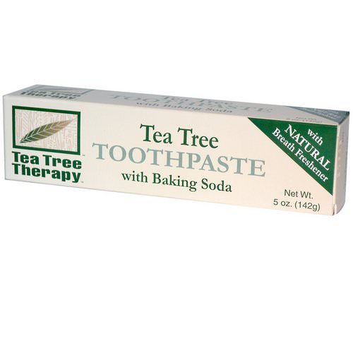 Tea Tree Therapy, Tea Tree Toothpaste, with Baking Soda, 5 oz (142 g) Review