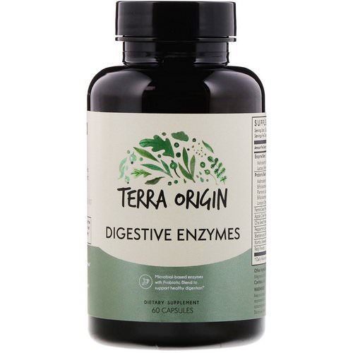 Terra Origin, Digestive Enzymes, 60 Capsules Review