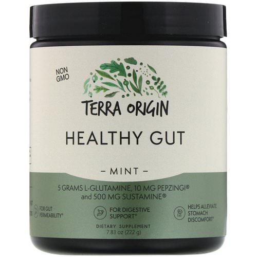Terra Origin, Healthy Gut, Mint, 7.83 oz (222 g) Review
