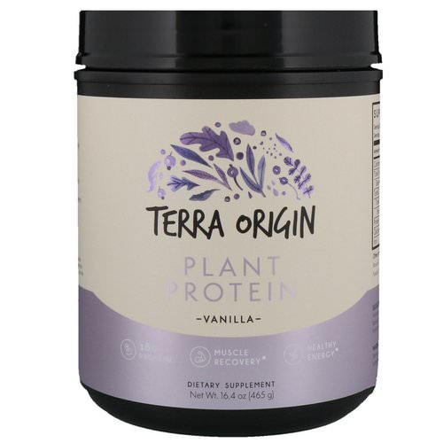 Terra Origin, Plant Protein, Vanilla, 16.4 oz (465 g) Review