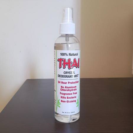 Thai Deodorant Stone, Crystal Deodorant Mist, 8 oz (240 ml) Review