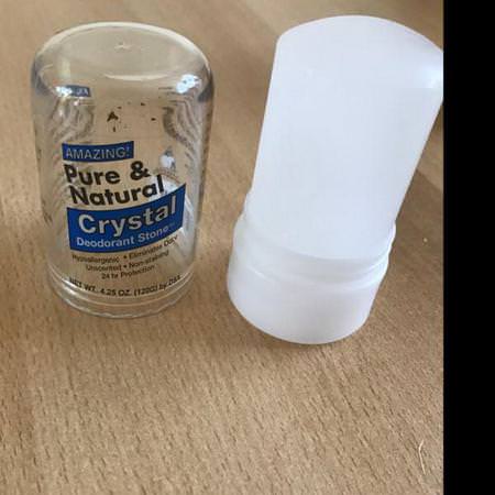 Thai Deodorant Stone, Pure & Natural, Crystal Deodorant Stone, 4.25 oz (120 g) Review