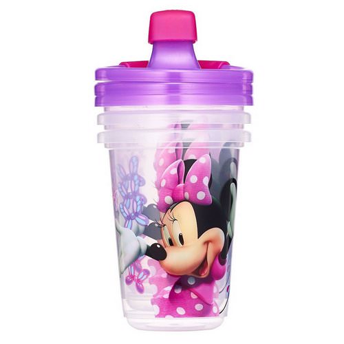 The First Years, Disney Minnie Mouse, Sippy Cups, 9+ Months, 3 Pack - 10 oz (296 ml) Review
