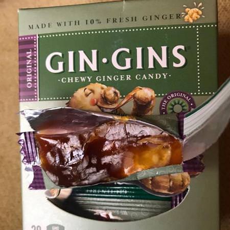 The Ginger People, Gin·Gins, Chewy Ginger Candy, Original, 3 oz (84 g) Review