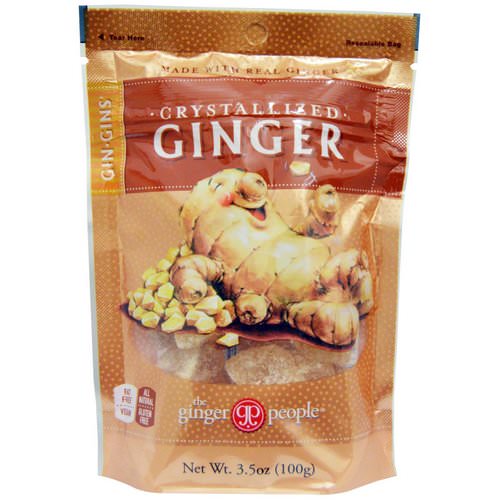 The Ginger People, Gin·Gins, Crystallized Ginger, 3.5 oz (100 g) Review