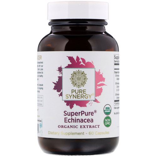 The Synergy Company, SuperPure Echinacea Organic Extract, 60 Capsules Review