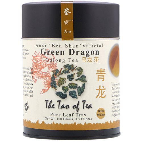 The Tao of Tea, Oolong Tea, Green Dragon, 3.5 oz (100 g) Review