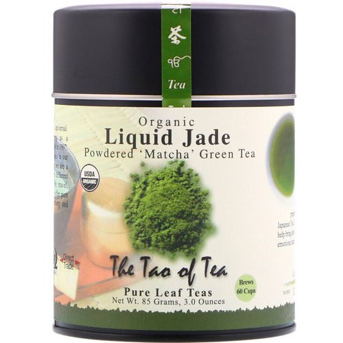 The Tao of Tea, Organic Powdered Matcha Green Tea, Liquid Jade, 3 oz (85 g) Review