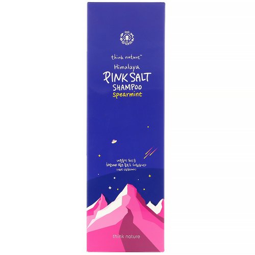 Think Nature, Himalaya Pink Salt Shampoo, Spearmint, 9.52 oz (270 g) Review