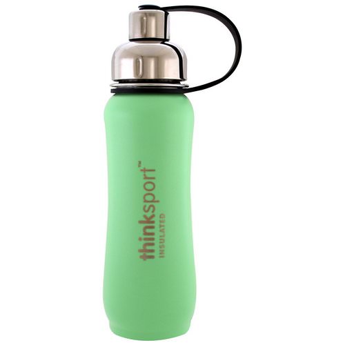 Think, Thinksport, Insulated Sports Bottle, Mint Green, 17 oz (500 ml) Review