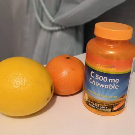 C500 mg Chewable, Natural Orange Flavor