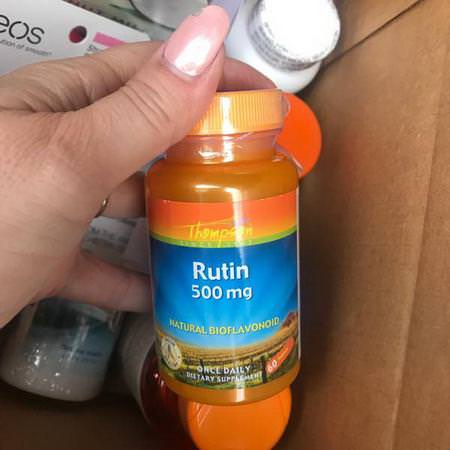 Thompson, Rutin, 500 mg, 60 Tablets Review