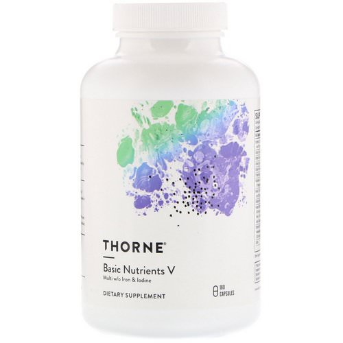 Thorne Research, Basic Nutrients V, 180 Capsules Review