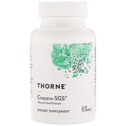 Thorne Research, Crucera-SGS, 60 Capsules Review