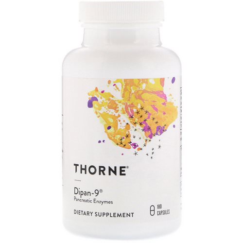 Thorne Research, Dipan-9, Pancreatic Enzymes, 180 Capsules Review