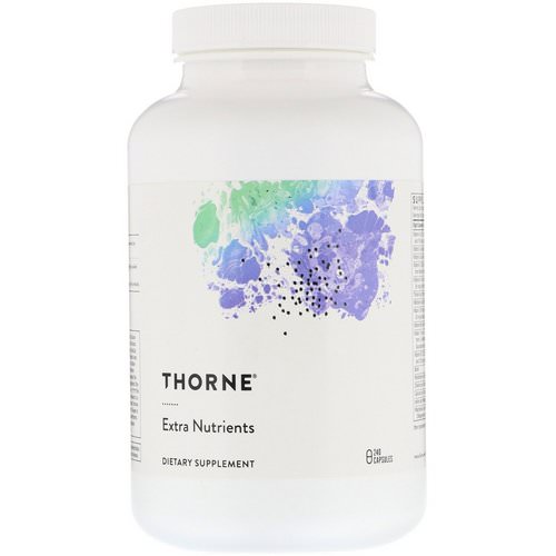 Thorne Research, Extra Nutrients, 240 Capsules Review
