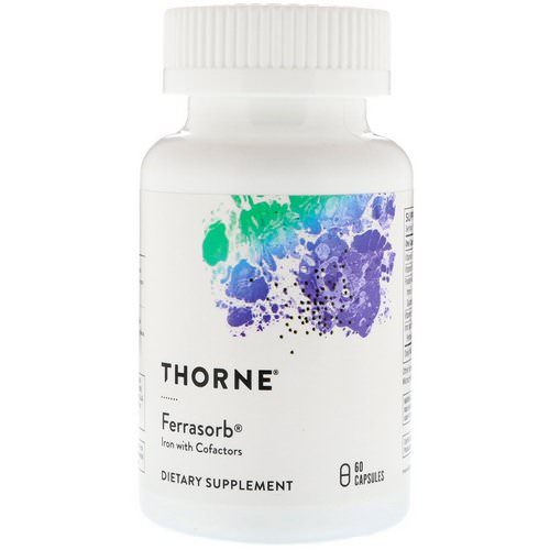 Thorne Research, Ferrasorb, 60 Capsules Review