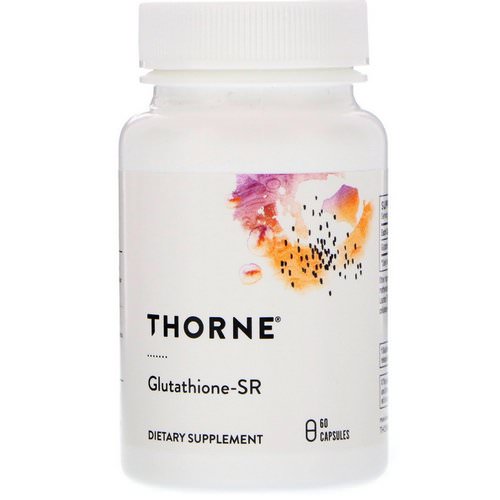 Thorne Research, Glutathione-SR, 60 Capsules Review