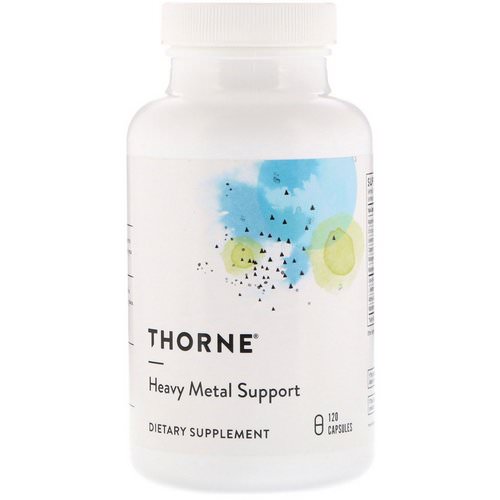 Thorne Research, Heavy Metal Support, 120 Capsules Review