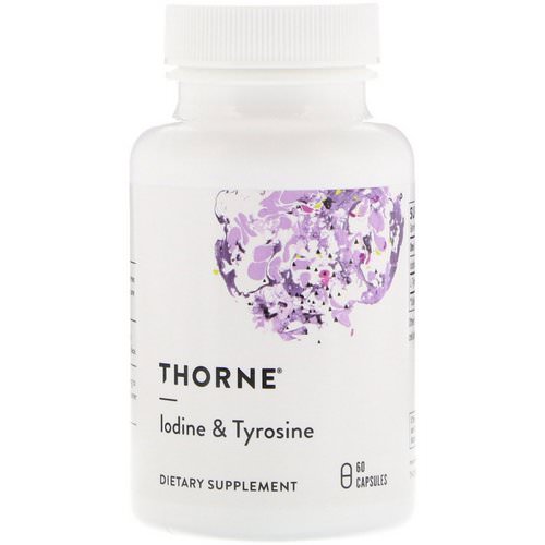 Thorne Research, Iodine & Tyrosine, 60 Capsules Review