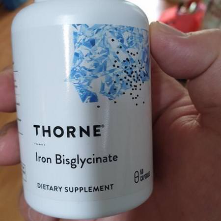 Supplements Minerals Iron Gluten Free Thorne Research