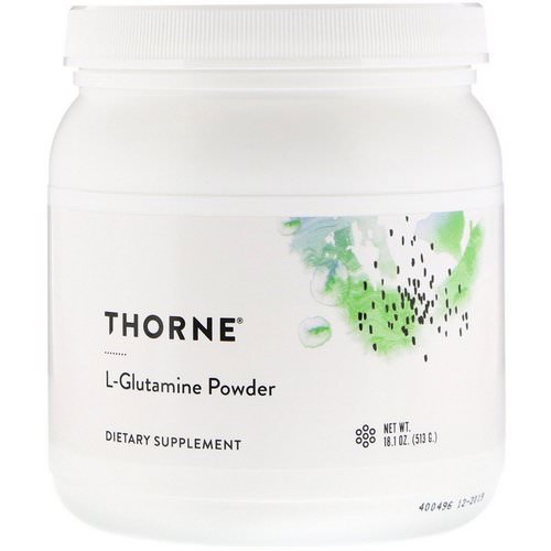 Thorne Research, L-Glutamine Powder, 1.1 lbs (513 g) Review