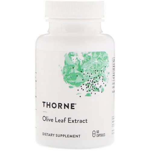 Thorne Research, Olive Leaf Extract, 60 Capsules Review