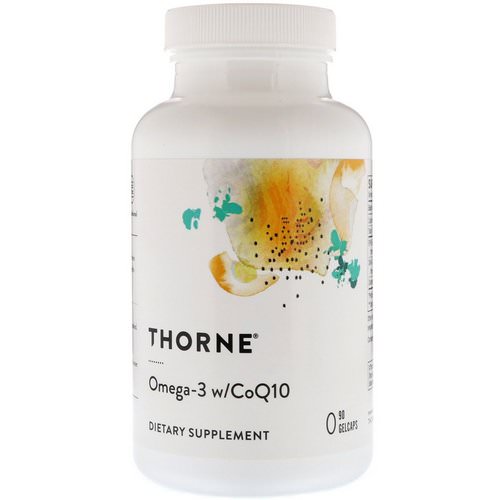 Thorne Research, Omega-3 with CoQ10, 90 Gelcaps Review