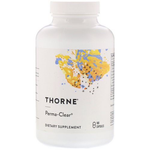 Thorne Research, Perma-Clear, 180 Capsules Review