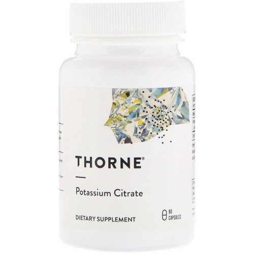 Thorne Research, Potassium Citrate, 90 Capsules Review
