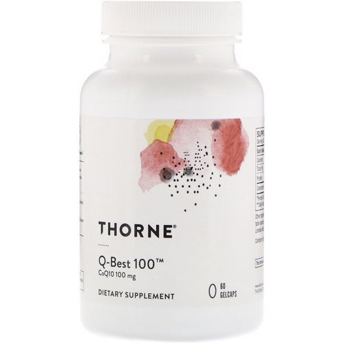Thorne Research, Q-Best 100, 60 Gelcaps Review