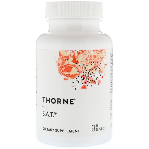 Thorne Research, S.A.T, 60 Capsules Review