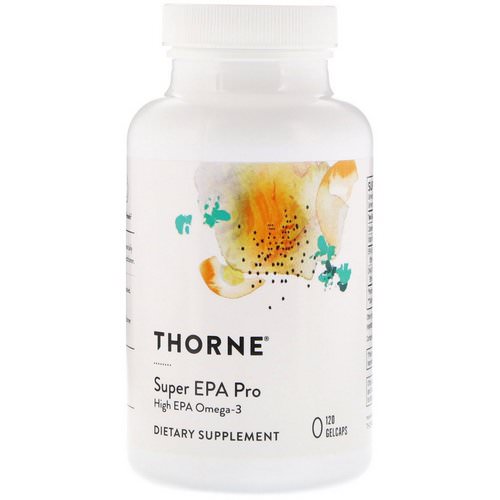 Thorne Research, Super EPA Pro, 120 Gelcaps Review
