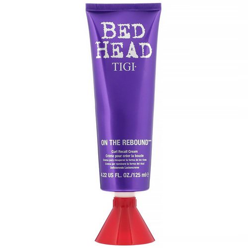TIGI, Bed Head, On The Rebound, Curl Recall Cream, 4.22 fl oz (125 ml) Review