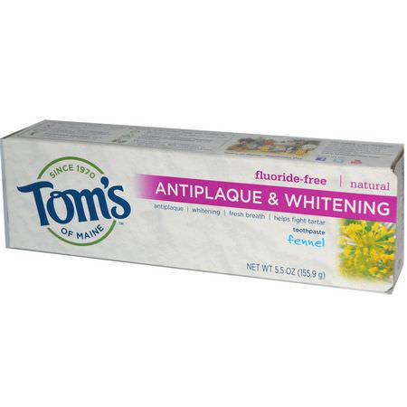 Whitening, Fluoride Free, Toothpaste, Oral Care, Personal Care, Bath