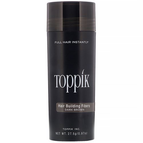 Toppik, Hair Building Fibers, Dark Brown, 0.97 oz (27.5 g) Review