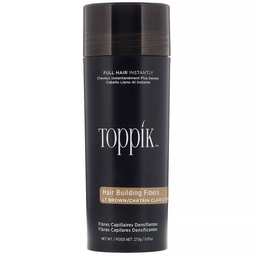 Toppik, Hair Building Fibers, Light Brown, 0.97 oz (27.5 g) Review