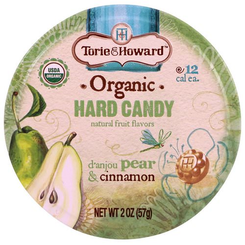 Torie & Howard, Organic, Hard Candy, D'Anjou Pear & Cinnamon, 2 oz (57 g) Review