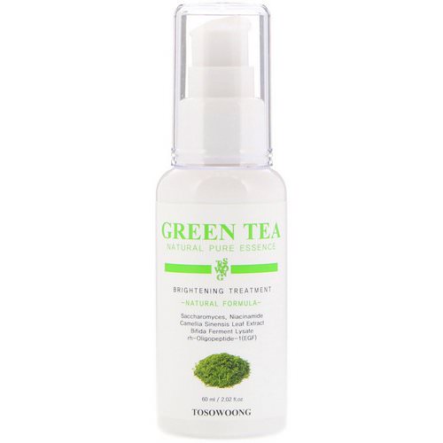 Tosowoong, Green Tea Natural Pure Essence, Brightening Treatment, 2.02 fl oz (60 ml) Review