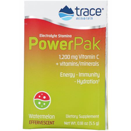 Trace Minerals Research, Hydration, Electrolytes, Vitamin C Formulas