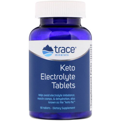 Trace Minerals Research, Keto Electrolyte Tablets, 90 Tablets Review